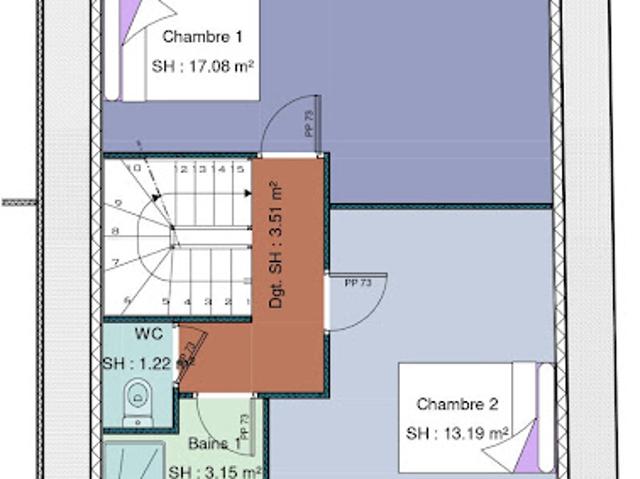 Vente Appartement 5 pièces 111.75 m2 Genas