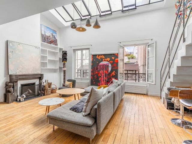 Vente Appartement 5 pièces 130 m2 Paris 18ème
