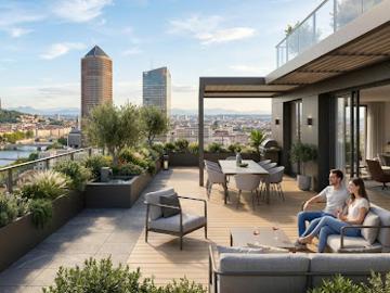 Vente Appartement 5 pièces 116.1 m2 Lyon 3ème
