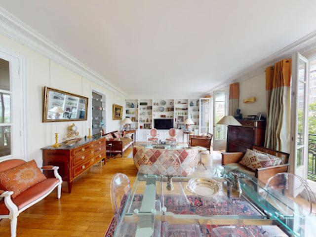 Vente Appartement 5 pièces 116 m2 Paris 16ème