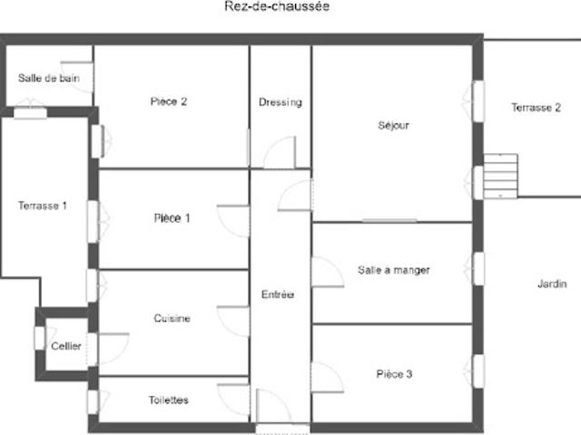Vente Appartement 5 pièces 127.6 m2 Strasbourg