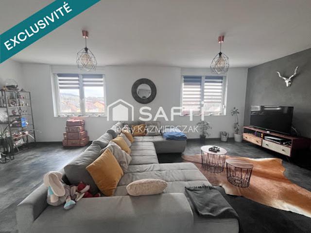 Vente Appartement 5 pièces 140 m2 Freyming Merlebach