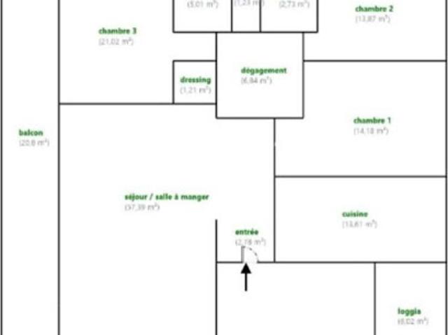 Vente Appartement 5 pièces 166.69 m2 Marseille 8ème
