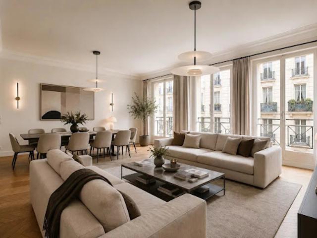 Vente Appartement 5 pièces 170 m2 Paris 16ème