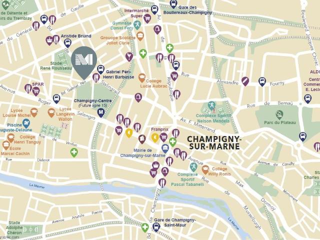 Vente appartement 5 pièces Champigny sur Marne 94