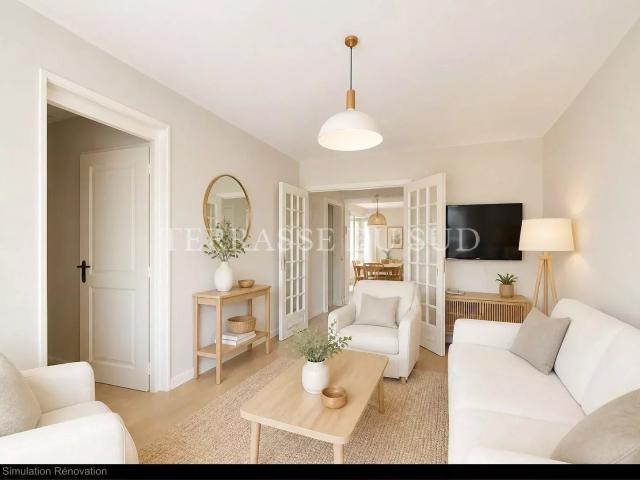 Vente Appartement 5 Pièces de 75 m2 Lc avec Balcons et Cave. 75m² Marseille 10ème