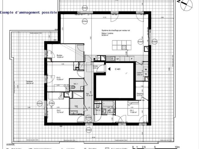 Vente appartement 5 pièces Nantes Centre Ville 44