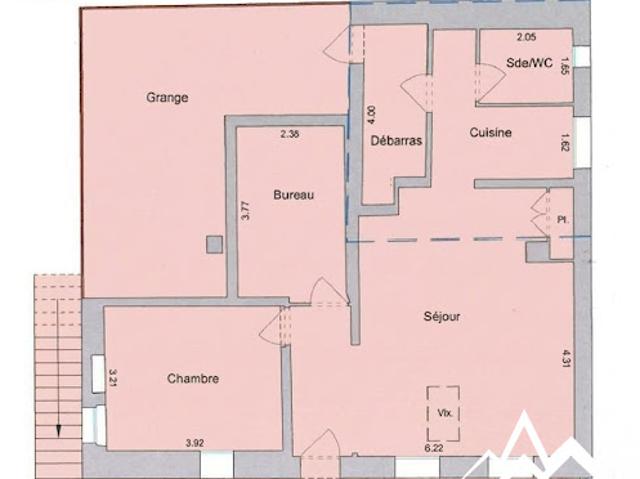 Vente Appartement 6 pièces 69.1 m2 Le Biot