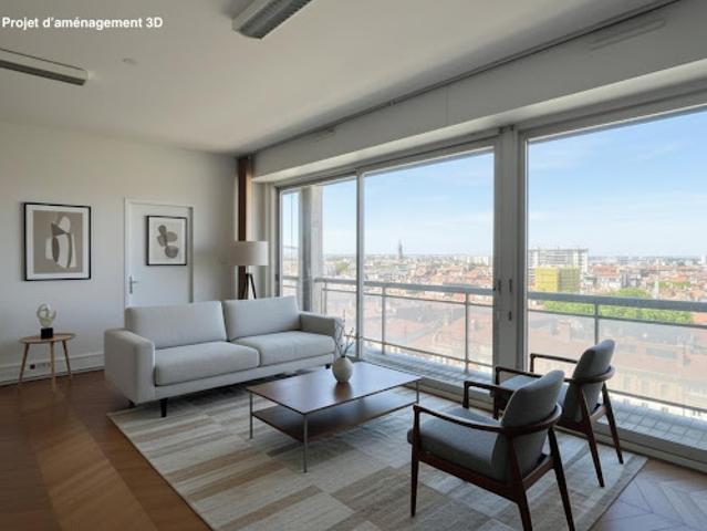 Vente Appartement 6 pièces 125 m2 Toulouse