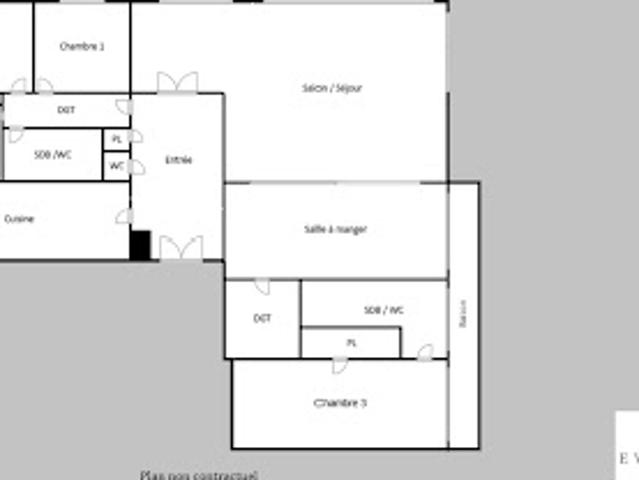 Vente Appartement 6 pièces 165 m2 Paris 16ème