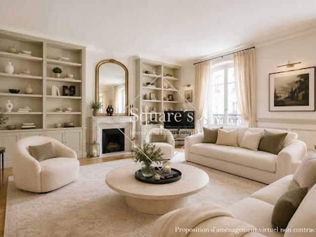 Vente Appartement 6 pièces 176 m2 Paris 17ème