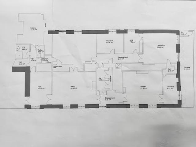 Vente Appartement 6 pièces 210 m2 Clermont Ferrand