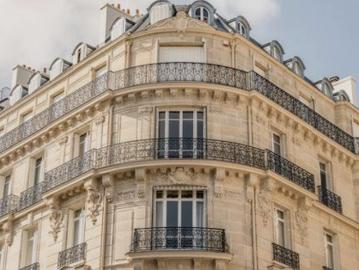 Auteuil Paris, Square Tolstoï - Balcon