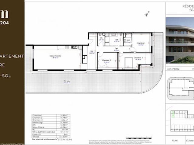 Vente Appartement 9 pièces 131 m2 Saumur