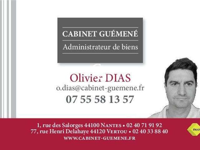 Vente appartement 1 pièce Nantes Rond Point de Paris Blanche de Castille 44