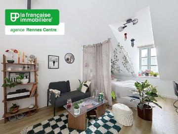Vente appartement 1 pièce Rennes Centre Ville 35