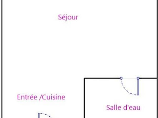 Vente Appartement 1 pièce 19.16 m2 Paris 20ème