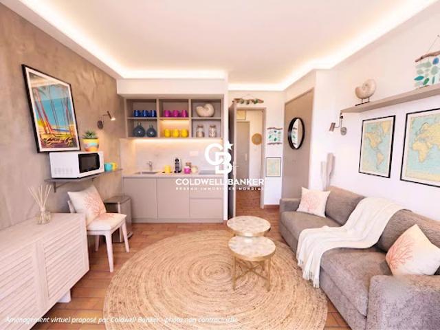 Vente Appartement 1 pièce 19.53 m2 Saint Cyr sur Mer