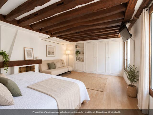 Vente Appartement 1 pièce 24.19 m2 Paris 1er