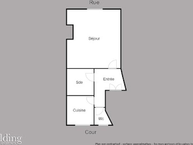 Vente Appartement 1 pièce 25 m2 Paris 17ème