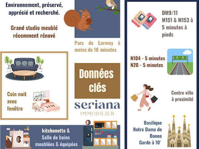 Vente Appartement 1 pièce 27 m2 Linas