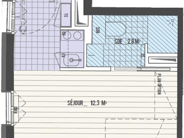 Vente Appartement 1 pièce 27 m2 Paris 17ème