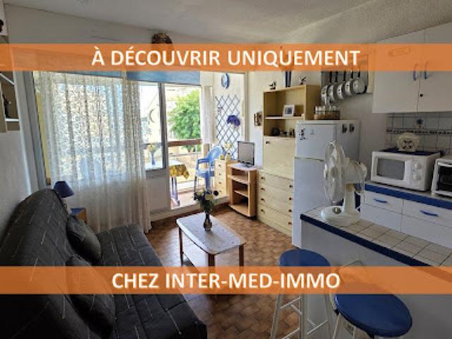 Vente Appartement 1 pièce 28 m2 Le cap d'agde
