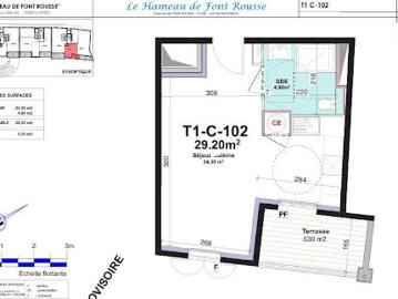 Vente Appartement 1 pièce 29 m2 Aix en Provence