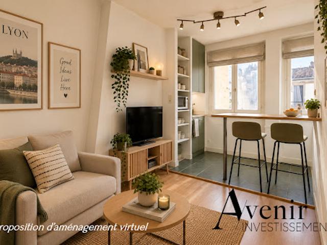 Vente Appartement 1 pièce 28.04 m2 Lyon 6ème