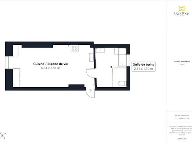 Vente Appartement 1 pièce 29 m2 Paris 17ème