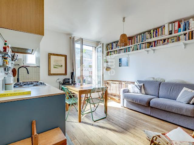 Vente Appartement 1 pièce 20 m2 Paris 20ème