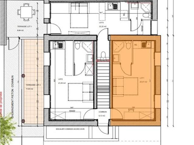 Vente Appartement 1 pièce 22 m2 Venissieux