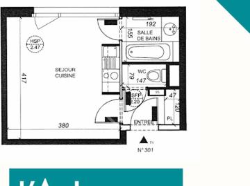 Appartement à vendre à Place du Vieux Marché aux Vins - Piscine