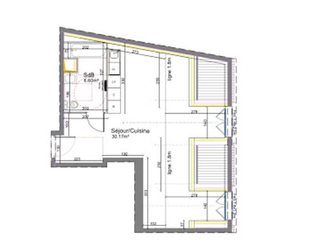 Vente Appartement 1 pièce 37 m2 La Ferté sous Jouarre