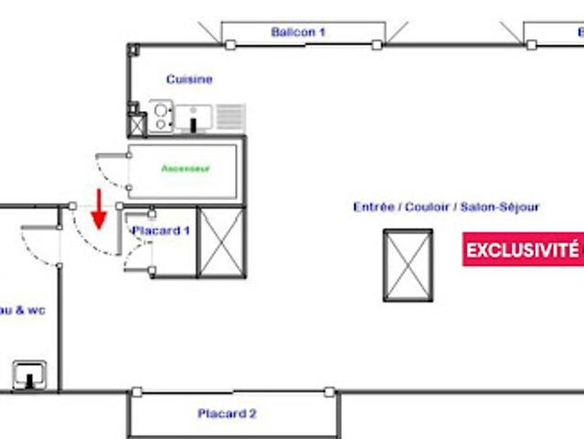 Vente Appartement 1 pièce 37.15 m2 Marseille 1er