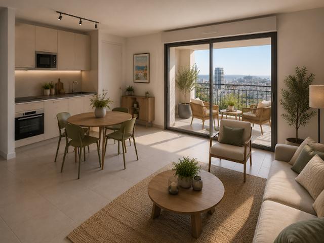 Vente Appartement 1 pièce 30 m2 Marseille 15ème