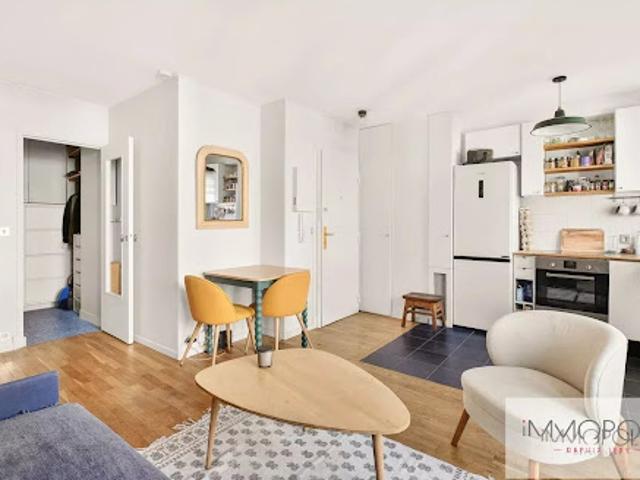 Vente Appartement 1 pièce 30 m2 Paris 18ème