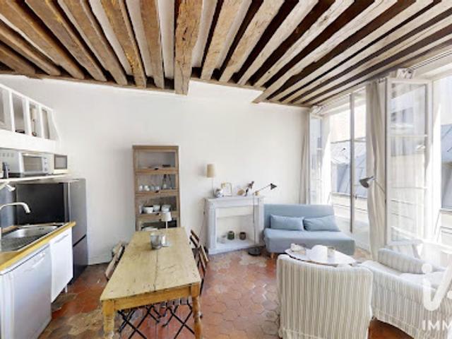 Vente Appartement 1 pièce 37 m2 Paris 3ème
