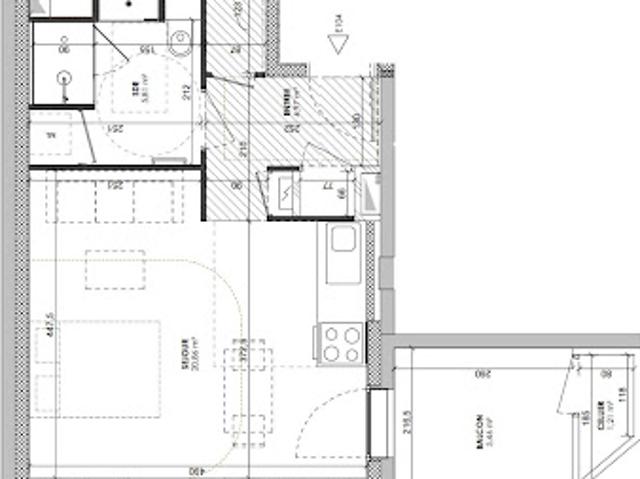 Vente Appartement 1 pièce 32 m2 Lyon 7ème