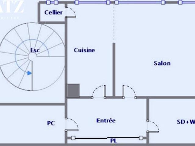 Vente Appartement 1 pièce 40.53 m2 Garches