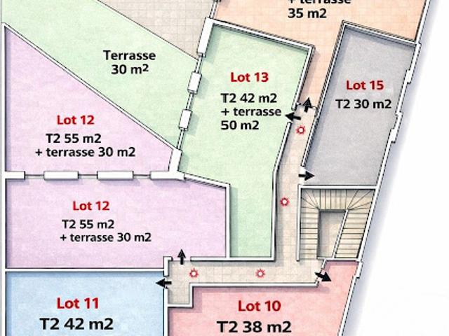 Vente Appartement 2 pièces 55 m2 Trets
