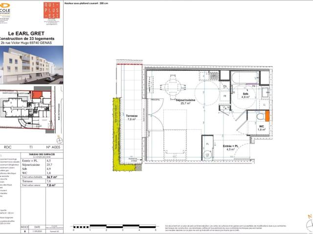 Vente Appartement 1 pièce
