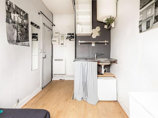 Vente Appartement 1 pièce 8.51 m2 Paris 18ème