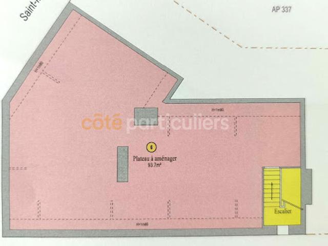 Vente Appartement 1 pièce 93 m2 Saint Hilaire du Harcouët