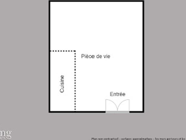 Vente Appartement 1 pièce 9.2 m2 Paris 17ème