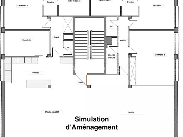 Vente Appartement 209 m2 avec Grand Balcon et Cave Quartie. 208m² Marseille 8ème