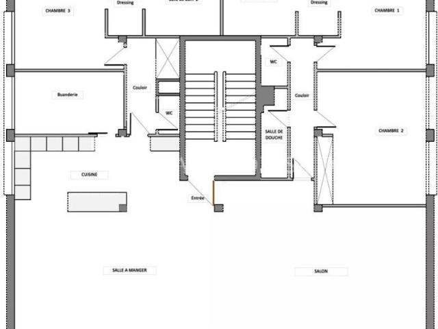 Vente Appartement 209 m2 avec Grand Balcon et Cave Quartier La Plage Marseille 8