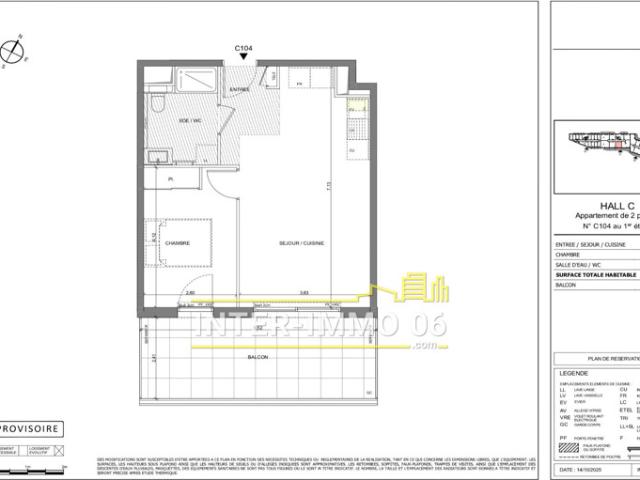vente appartement 2 Pièce s