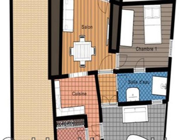 vente appartement 2 Pièce s