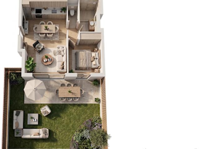 Vente Appartement 2 pièces 43.63 m2 Figari